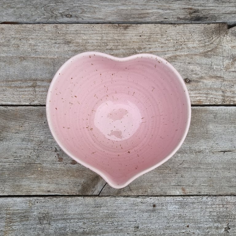 Hjerteskål, lyserød 