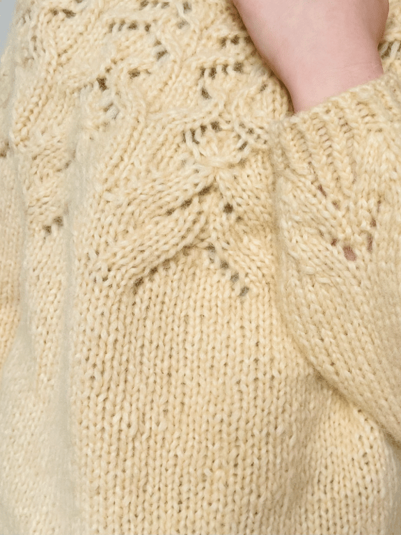 Shiroi Sweater Kids - Strikkeopskrift (dansk PDF) billede 3