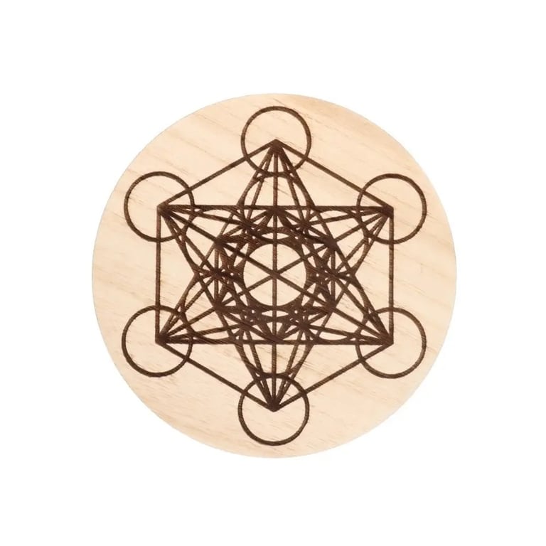 Metatron cirkulær alterbase 5,5 cm billede 4