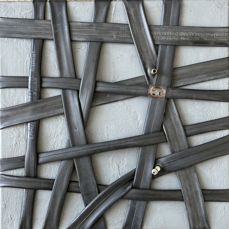 ARTDECO 50x50 - Lappe løsninger kan også være GODT billede 2