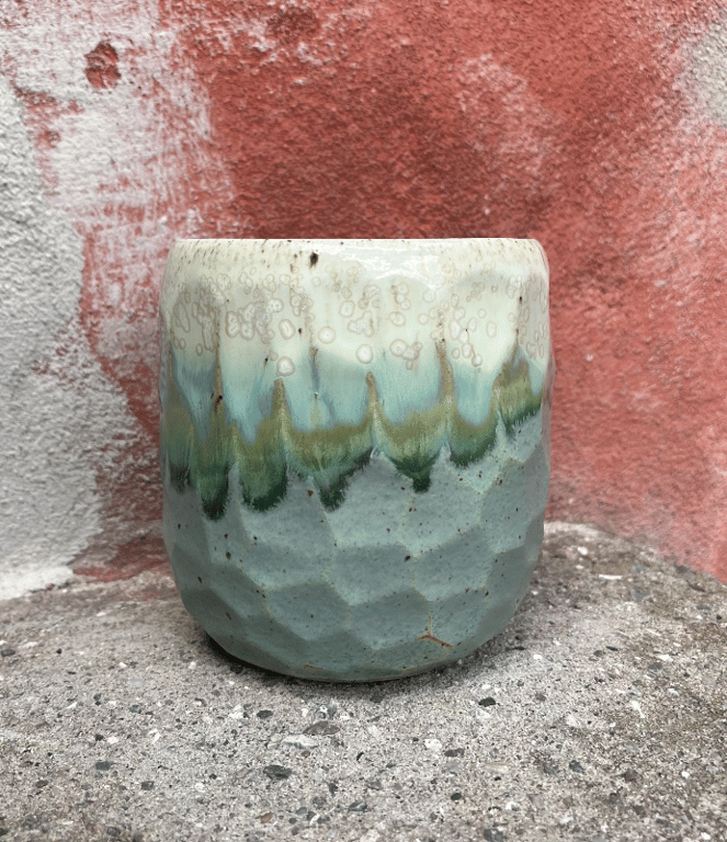 Facetskåret unika kop billede 5