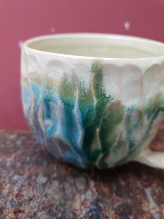 SOM I ET MALERI kop med hank billede 2