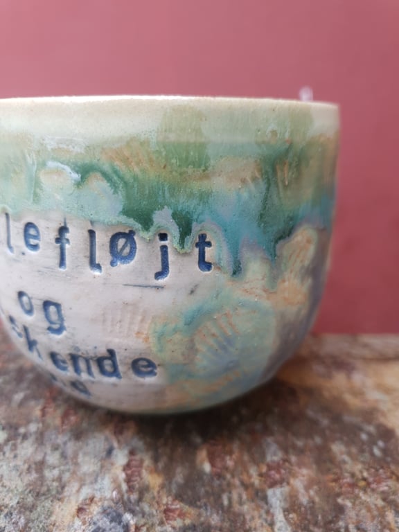 fuglefløjt og ruskende vind... kop  billede 3