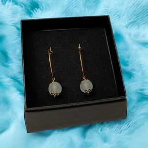 Blå Øreringe – produktbillede