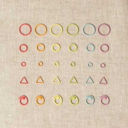 Tilbehør: Cocoknits - Flight of stitchmarkers (3)