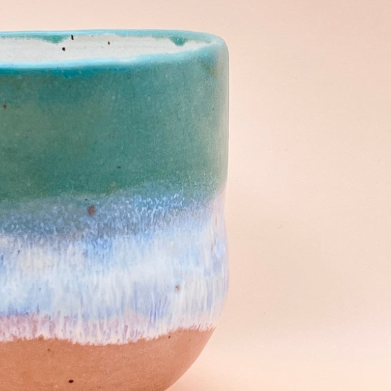 Hånddrejet stentøjskop – 230 ml | Flat White &amp; Cortado billede 3