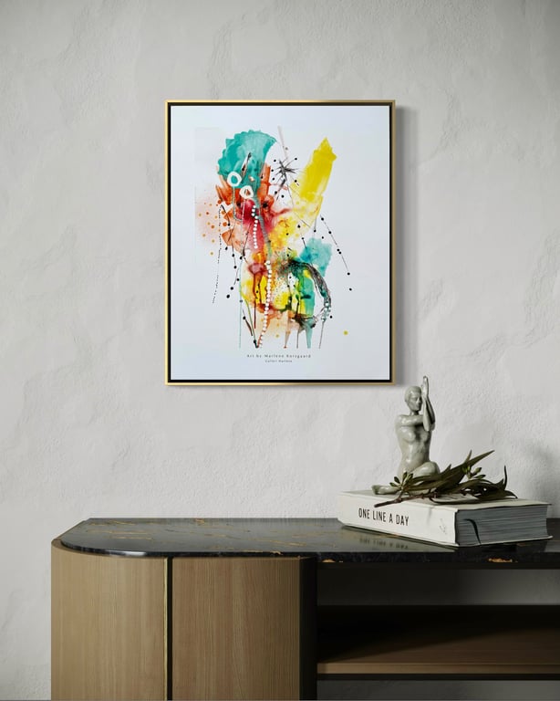 KUNST TRYK I billede 2