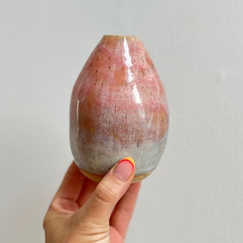 Vase i rosa og grå nuancer (8)