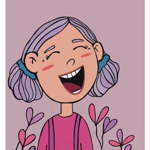 Plakat: Happy – produktbillede