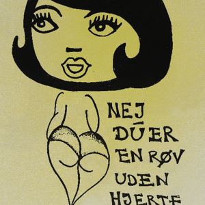 Nej du er en røv uden hjerte – produktbillede