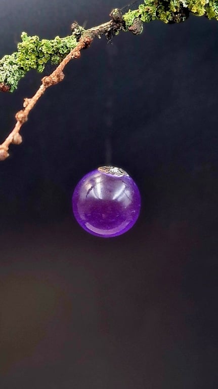 Lilla vinduespynt ø 3 cm