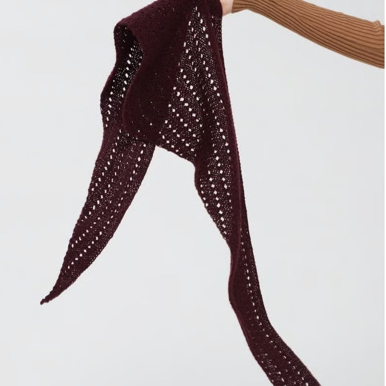 Kit: Struktursjal incl. opskrift  (3)