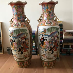 Kinesiske Gulv vaser - 90 cm. – produktbillede