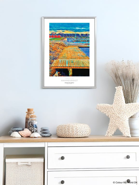 Havneudsigt - Struer - A3