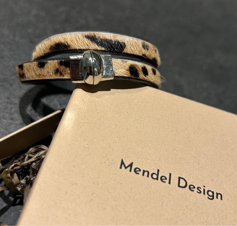 Armbånd med skind  billede 2