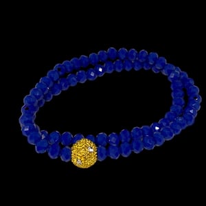 Blåt Armbånd – produktbillede
