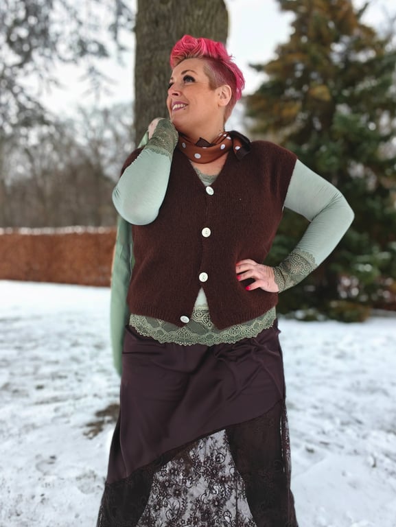 Santana Vest Chokolade 