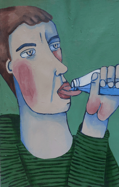People drinking water  billede 2