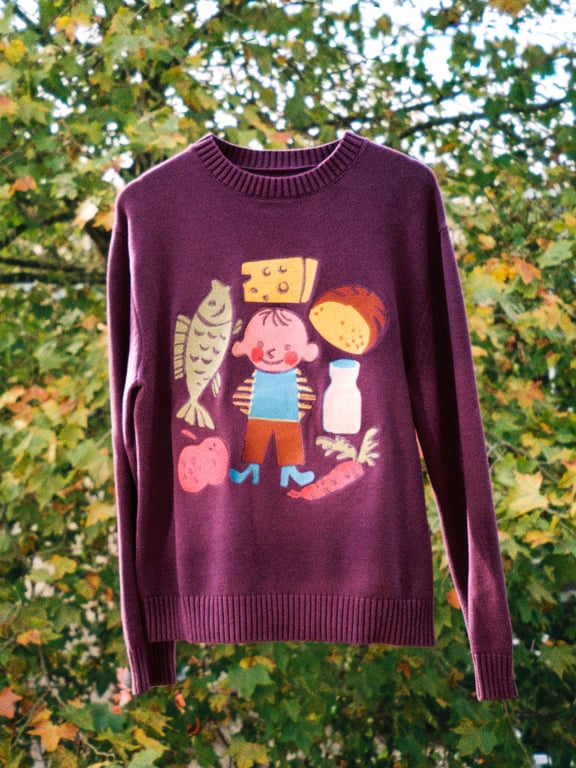 The Loose Company, Food Knitted Sweater (3)