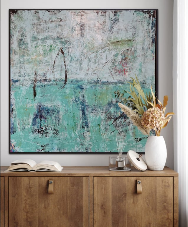 #1294  100 x 100cm SOLD