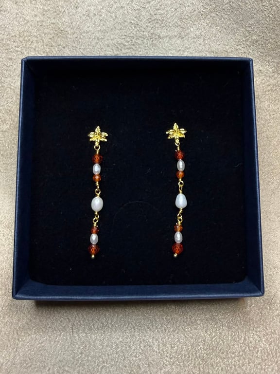 Armora - Øreringe (Forgyldt Sterling Sølv)