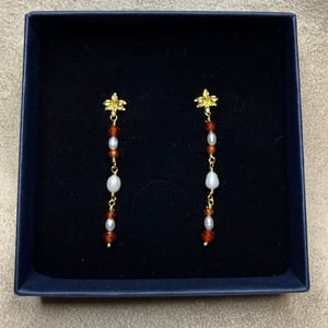 Armora - Øreringe (Forgyldt Sterling Sølv) – produktbillede