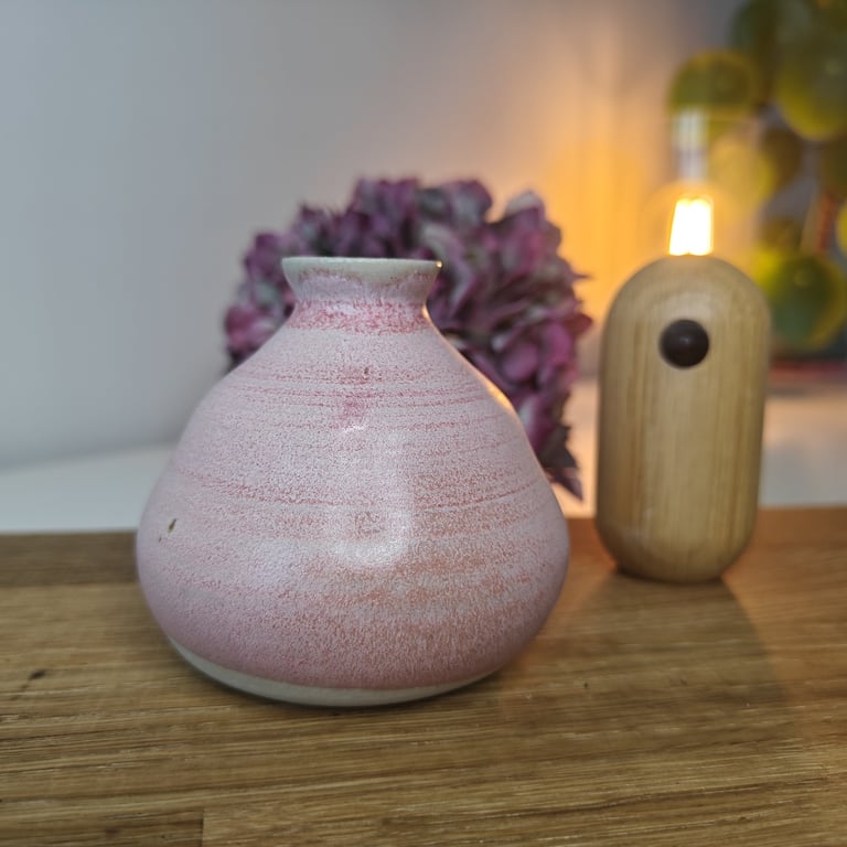 Lyserød mini vase 