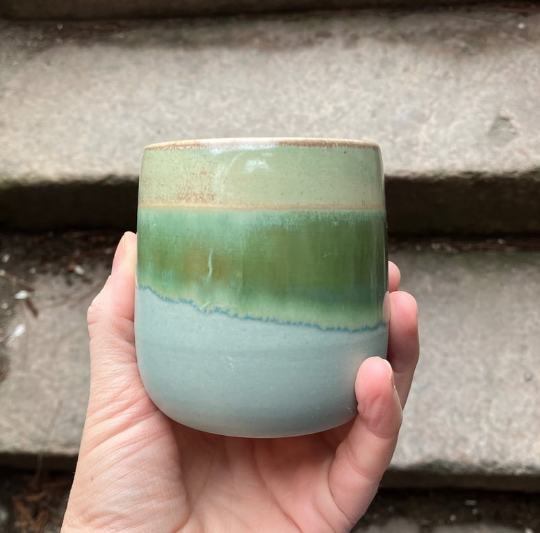 Hånddrejet kop billede 3