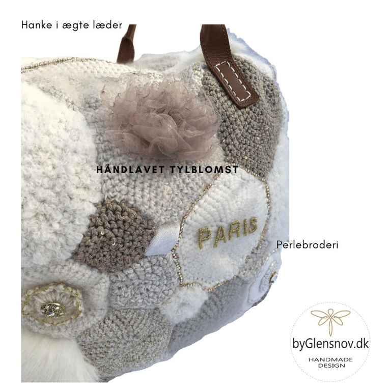 Eksklusiv Rejsetaske m/ læderhåndtag billede 6