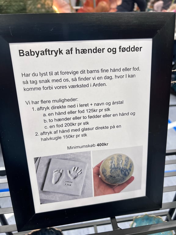 Baby hånd/fodaftryk billede 2
