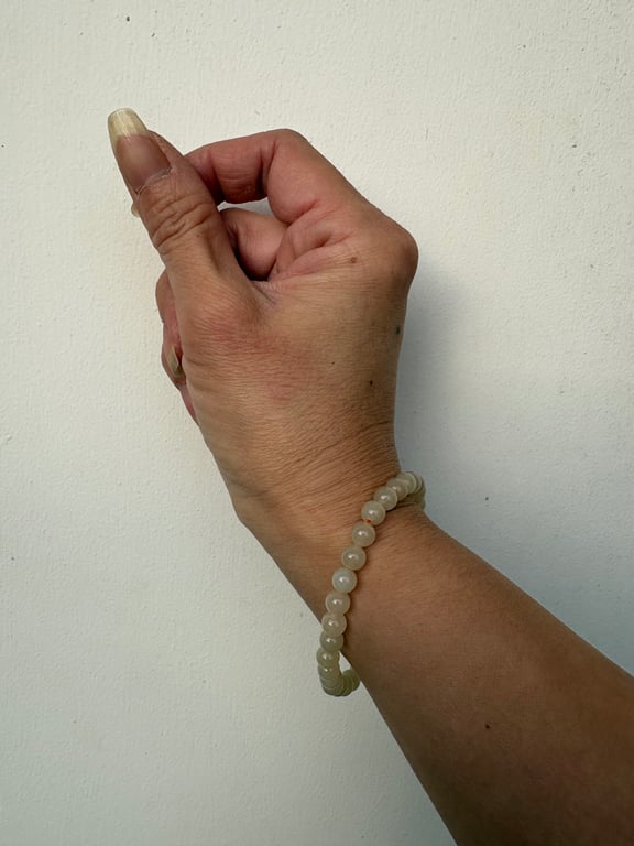 Gul Jade Nefrit - Kvalitet AAA billede 4