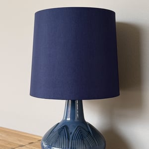 Upcycled vintage bordlampe - Søholm Keramik – produktbillede