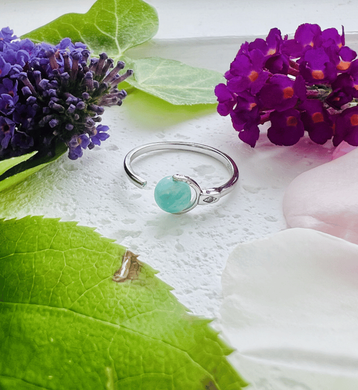 Udsolgt! BeYou ring- vælg selv din krystal billede 5