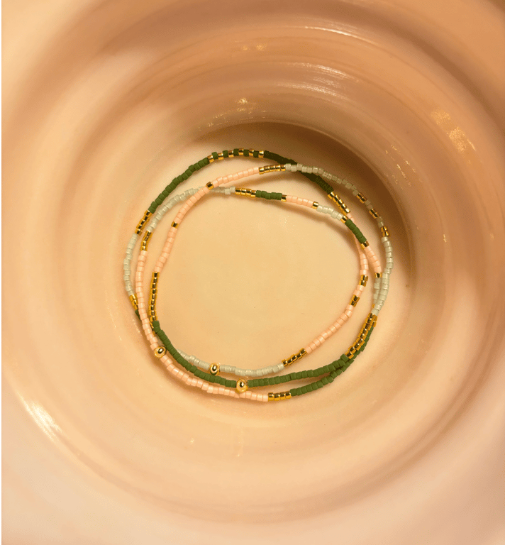 JAPANSKE ARMBÅND SOMMERENG billede 5