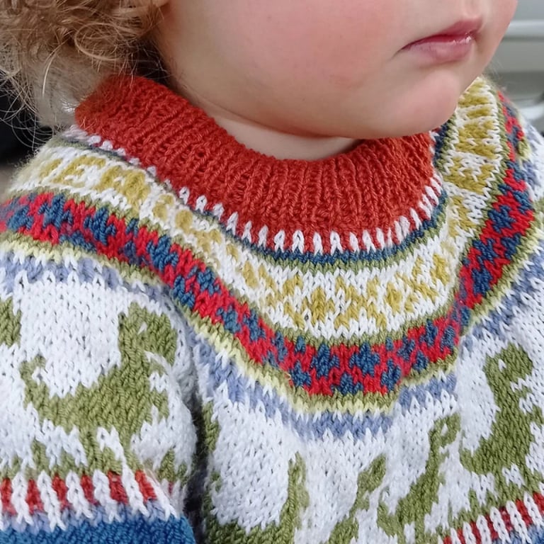 Eriks Dinosweater billede 2