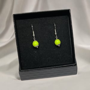 Gule Øreringe – produktbillede