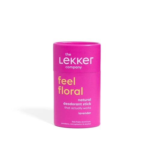 Lekker, unisex deodorant stick, feel floral (2)