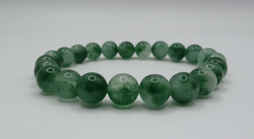 Grøn Jade Armbånd - 8mm (1)