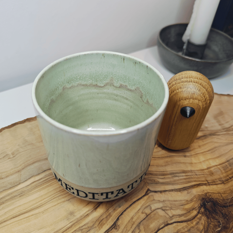 Pebermyntegrøn MEDITATION kop billede 2