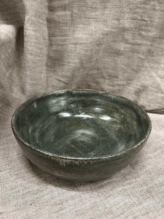 Stor Skål i blå nuancer  billede 3