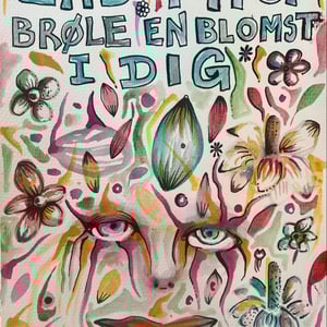 Lad mig brøle en blomst i dig – produktbillede