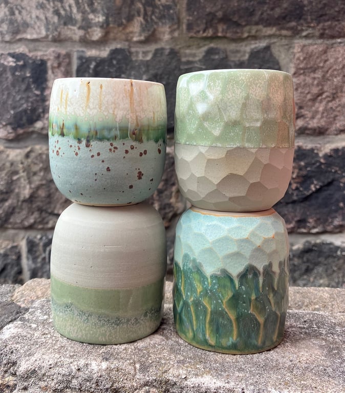 Facetskåret unika kop billede 9