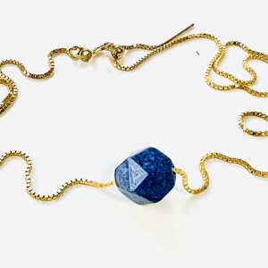 Lapis Lazuli star Cut- vedhæng – produktbillede