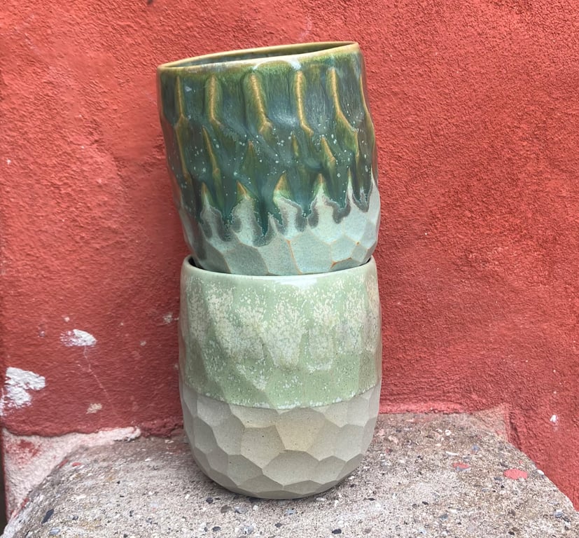 Facetskåret unika kop billede 8