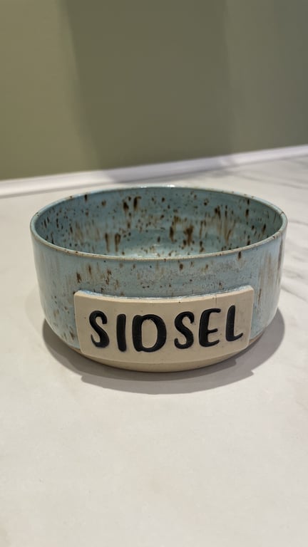 Navne slikskålen (på bestilling) billede 3