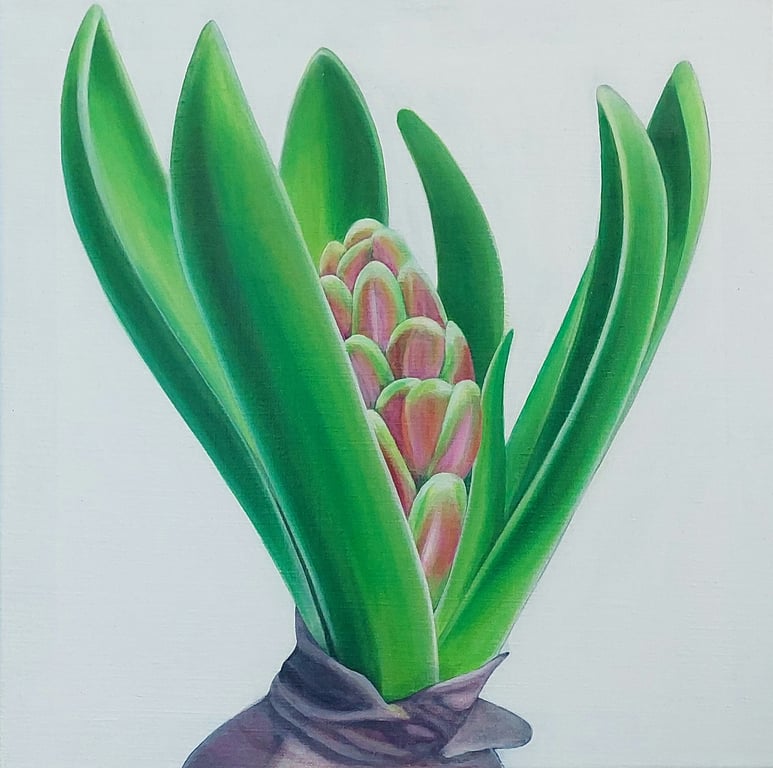 Alt udspringer fra samme sted © 50x50cm