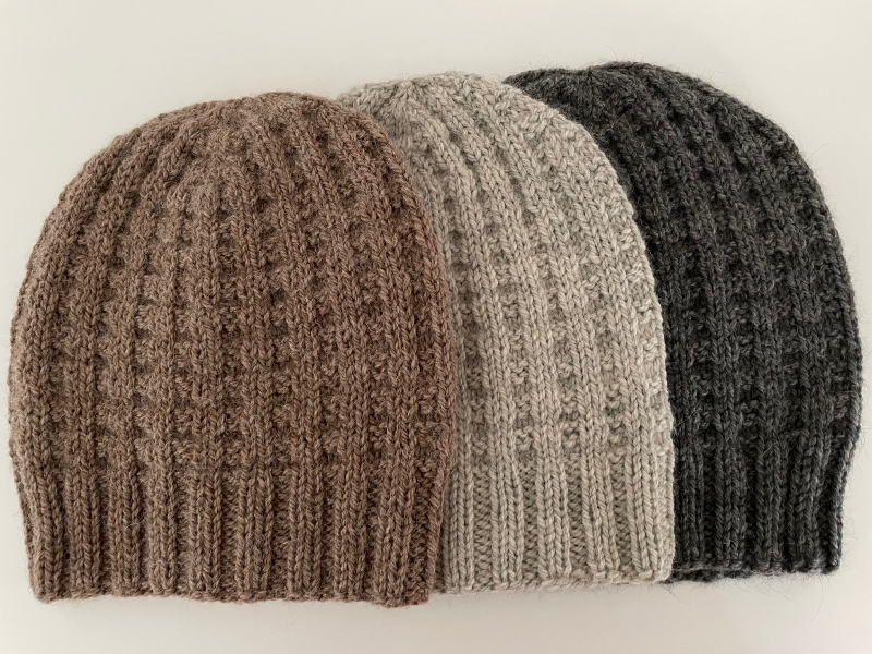 Digital opskrift: Herrelækker Hue STRUKTUR  (voksen - unisex) billede 4