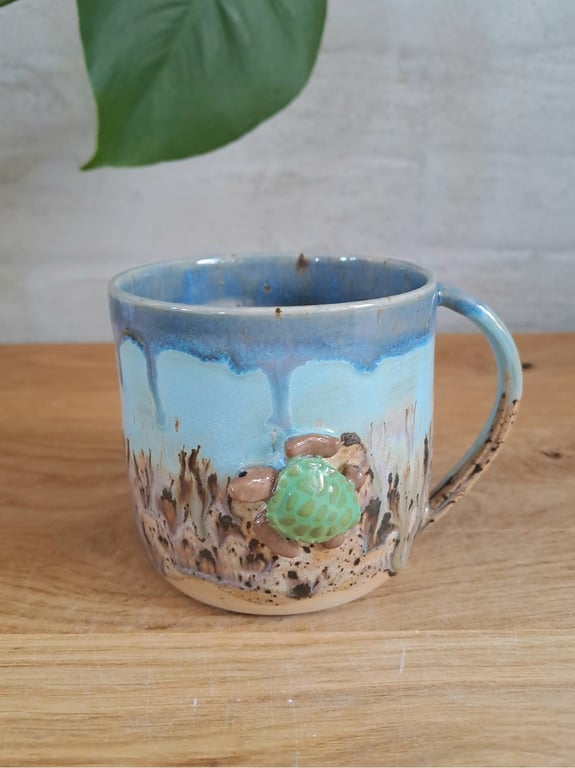 Skildpaddekoppen kan indeholde 350ml.