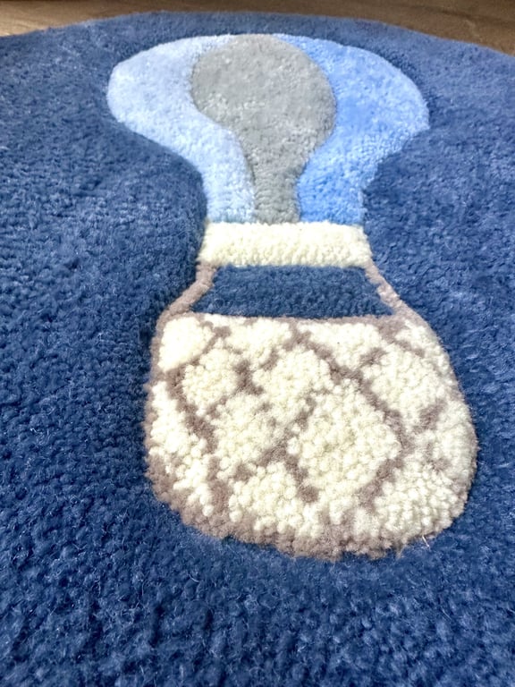 Gulv tæppe med luftballon billede 2