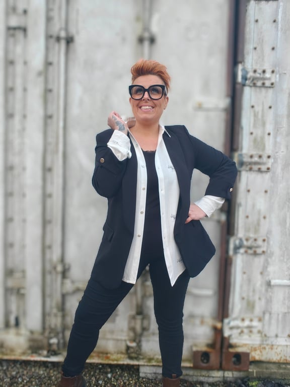 Bennie Blazer Sort  billede 3